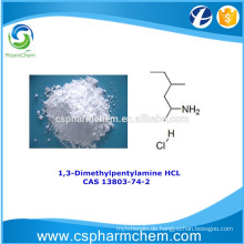 1,3-Dimethylpentylamin HCL, CAS 13803-74-2, DMAA für Nahrungsergänzungsmittel